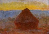 Monet, Claude Oscar - Grainstack